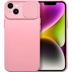 OEM Futerał SLIDE do IPHONE 14 Plus jasnoróżowy 14064840 5903396183379