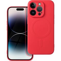 OEM Futerał SILICONE MAG COVER kompatybilny z MagSafe do IPHONE 14 Pro czerwony 14064879 5903396178979