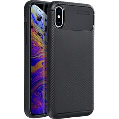 OEM Futerał CARBON PREMIUM do IPHONE X / XS czarny 14064911 5903396177804