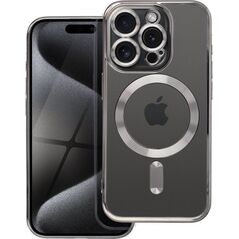 OEM Futerał ELECTRO MAG COVER kompatybilny z MagSafe do IPHONE 15 Pro tytanowy szary 14065123 5903396229015
