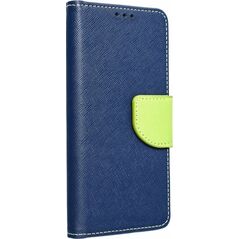 OEM Kabura FANCY Book do XIAOMI Redmi 13c / POCO C65 granatowo limonkowy 14065494 5903396257445