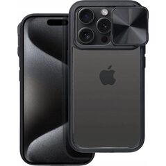 OEM Futerał SLIDER do IPHONE 15 Plus czarny 14065802 5903396235245
