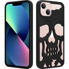 OEM ETUI SKULL IPHONE 14 PRO MAX, MATT BLACK / CZARNY 14066533 5901313079576