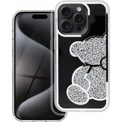 OEM Futerał TEDDY BEAR do IPHONE 16 Pro srebrny 14066747 5903396320620