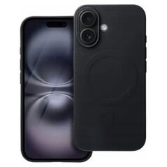 OEM Futerał SILICONE MAG COVER (big hole) kompatybilny z MagSafe do IPHONE 16 czarny 14078977 5903396303852