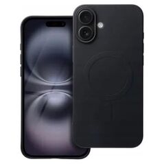 OEM Futerał SILICONE MAG COVER (big hole) kompatybilny z MagSafe do IPHONE 16 Plus czarny 14078983 5903396303869