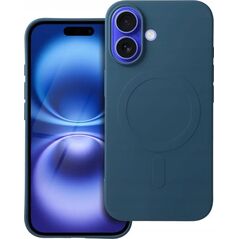 OEM Futerał SILICONE MAG COVER (big hole) kompatybilny z MagSafe do IPHONE 16 niebieski 14078985 5903396303951