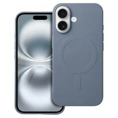 OEM Futerał SILICONE MAG COVER (big hole) kompatybilny z MagSafe do IPHONE 16 jasny niebieski 14078986 5903396303999