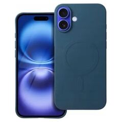 OEM Futerał SILICONE MAG COVER (big hole) kompatybilny z MagSafe do IPHONE 16 Plus niebieski 14078988 5903396303968