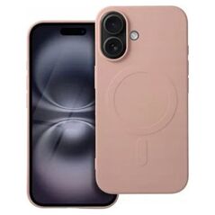 OEM Futerał SILICONE MAG COVER (big hole) kompatybilny z MagSafe do IPHONE 16 różowy 14078990 5903396304019