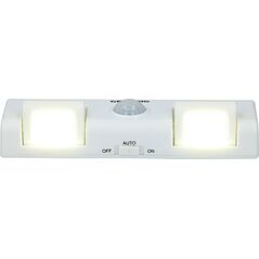 Lampka wtykowa do gniazdka Grundig Grundig - Podwójna lampka z czujnikiem ruchu, do kuchni, szafy, itp. 14082149 8711252147246