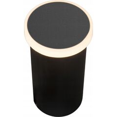 Kinkiet Azzardo Azzardo Alf Round AZ4463 kinkiet lampa ścienna 1x3W LED 3000K czarny/biały 14082500 5901238444633