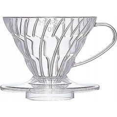 Hario Hario plastikowy Drip  V60-01 clear 14082862 4977642143319
