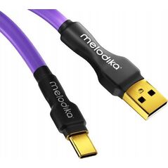 Melodika Melodika MDUAC70 Purple Kabel USB typu A-C m.in. do DAC / urzÄdzeĹ medycznych - 7m 14092673 5907609009845