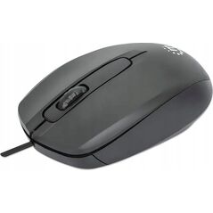 Mysz Manhattan MANHATTAN Comfort II Optische USB-Maus schwarz 14103060 766623190190