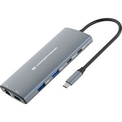 HUB USB Conceptronic CONCEPTRONIC 10-in-1 Dock USB-C-> HDMI,2xUSB-C,3xUSB-A,SD sw 14103090 4015867237809