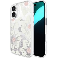 Kate Spade New York Kate Spade New York Liquid Glitter MagSafe - Etui iPhone 16 (Hollyhock Floral) 14103208 840171741285