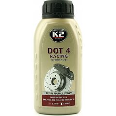 K2 K2 PŁYN HAMULCOWY DOT4 Z CERTYFIKATEM. DOT 4 RACING 250ML 14104826 5906534014559