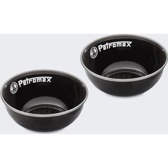 Petromax Miski Emaliowane Petromax 160 ml 2 Szt BLACK 14115133 4250435731222