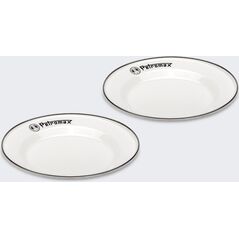 Petromax Talerze Emaliowane Petromax 18 Cm 2 Szt WHITE 14115156 4250435731178