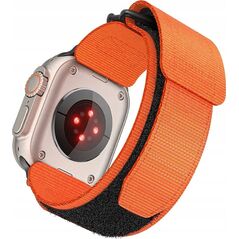 ForCell FORCELL F-DESIGN FA05 pasek nylonowy do APPLE Watch 42 / 44 / 45 / 49 mm pomarańczowy 14116739 5903396291609