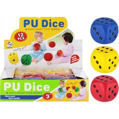 Mega Creative KOSTKA MIEKKA 6CM MIX3 MC DISP 12/216/432 14119276 5905523653380