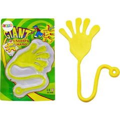 LeanToys Lepka Rączka Łapka Elastyczna Glut Slime Żółta 14119426 5905991000587