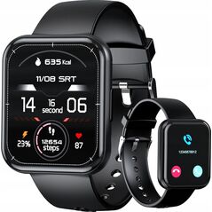 Smartwatch Choetech Smartwatch Choetech WT001 z funkcją odbierania połączeń IP67 - czarny 14127396 6932112104991