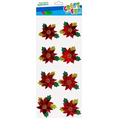 Craft with Fun OZDOBA BN NAKLEJKI 3D GWIAZDA BETL 8SZT CF12/288 14128012 5908275174325