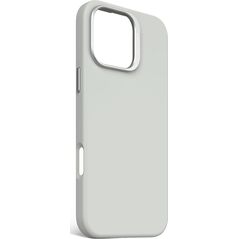 Decoded Decoded AntiMicrobial Silicone Backcover - silikonowa obudowa ochronna do iPhone 16 Pro Max kompatybilna z MagSafe (stone gray) 14133956 8721145001104