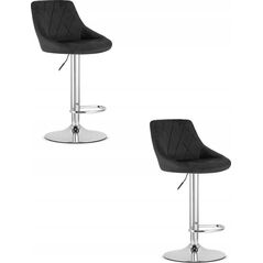Leobert Hoker KAST - aksamit czarny / baza chrom x 2 14135475 5903332069439