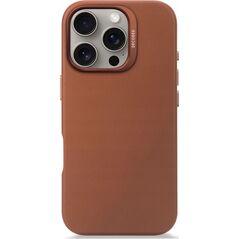 Decoded Decoded Leather Backcover - skórzana obudowa ochronna do iPhone 16 Pro kompatybilna z MagSafe (tan) 14137817 8721145001234