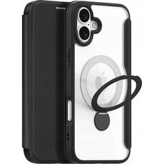 Dux Ducis Etui Dux Ducis Skin X Pro na iPhone 16 z MagSafe, klapką i podstawką - czarne 14145282 6934913004548
