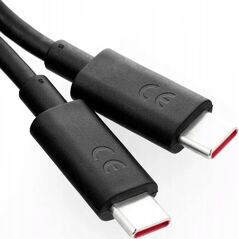 Kabel USB Motorola MOTOROLA oryginalny kabel Typ C do Typ C 6,5A SC18D24968 1 m czarny bulk 14150558 5903396286186