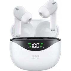 Słuchawki Blue Star Blue Star słuchawki bezprzewodowe stereo TWS T60 białe 14150559 5903396281709