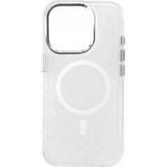 Hurtel Etui Glitter Case MagSafe na iPhone 16 Pro - białe z brokatem 14150711 5907769363917
