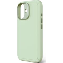 Decoded Decoded AntiMicrobial Silicone Stacks Backcover - silikonowa obudowa ochronna do iPhone 16 kompatybilna z MagSafe (mist green) 14156975 8721145001500