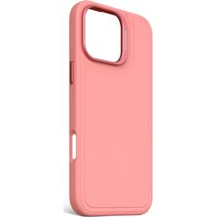Decoded Decoded AntiMicrobial Silicone Stacks Backcover - silikonowa obudowa ochronna do iPhone 16 Pro Max kompatybilna z MagSafe (bubble gum) 14156994 8721145001692