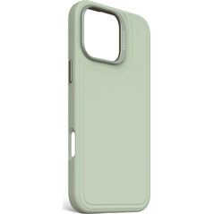 Decoded Decoded AntiMicrobial Silicone Stacks Backcover - silikonowa obudowa ochronna do iPhone 16 Pro Max kompatybilna z MagSafe (mist green) 14156999 8721145001685