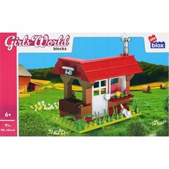 ALLEBLOX KLOCKI KONSTR ALLEBLOX GIRL DOM 91EL 27X17X5 48 14157511 5905523669053