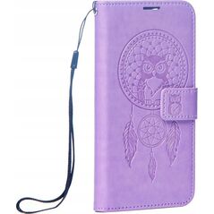 OEM Kabura MEZZO Book do IPHONE 16 łapacz snów fioletowy 14167805 5903396313615