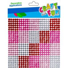 Craft with Fun OZDOBA DEK KRYSZT SPRZYL 10X10 ROZ CF 12/144 14173909 5908275176565