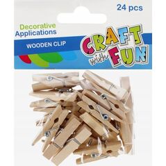 Craft with Fun OZDOBA DEK DREW SPINACZ 24SZT 3,5CM CF 12/96 14174011 5904335881646