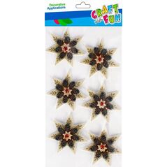 Craft with Fun OZDOBA BN NAKLEJKI 3D STROIK 6SZT CF 12/288 14177240 5908275174165