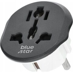 Blue Star BLUE STAR adapter podróżny GO TO Europe (Type E) 16A biały 14178829 5903396281587