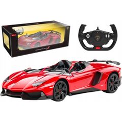 Rastar Auto RC Rastar 1:12 Lamborghini Aventador Czerwone Cabrio 14187690 5905991028666