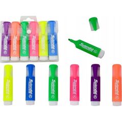LeanToys Zestaw Zakreślaczy Pisaków Pastelowe Kolory 6szt. LEAN Toys 14195429 5905991030300