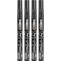 Neo Marker budowlany, czarny, permanentny, wodoodporny, lakierowy, aluminiowy, 4 szt 14196186 5907558475968