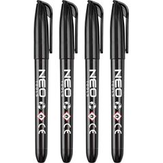 Neo Marker budowlany, czarny, permanentny, wodoodporny, olejowy, 4 szt 14196223 5907558476002