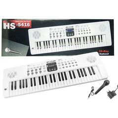 LeanToys Elektryczne pianinko z mikrofonem USB 14202174 5905991032366
